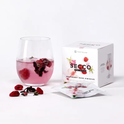 Raspberry Rose Hibiscus Drink Infusion – Gin Tonic Botanicals für Prosecco & mehr